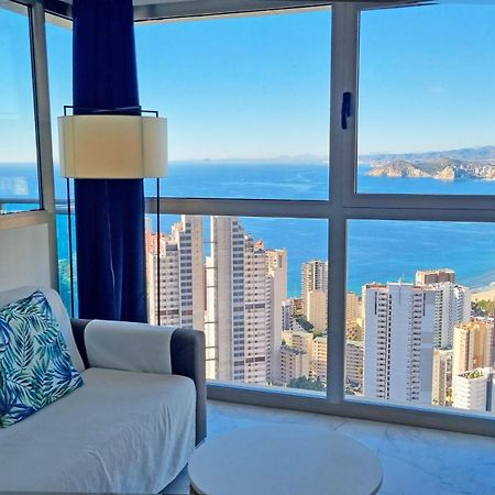 Highrise Apartment With Private Terrace & Sea Views - 34Th Floor Benidorm Bagian luar foto