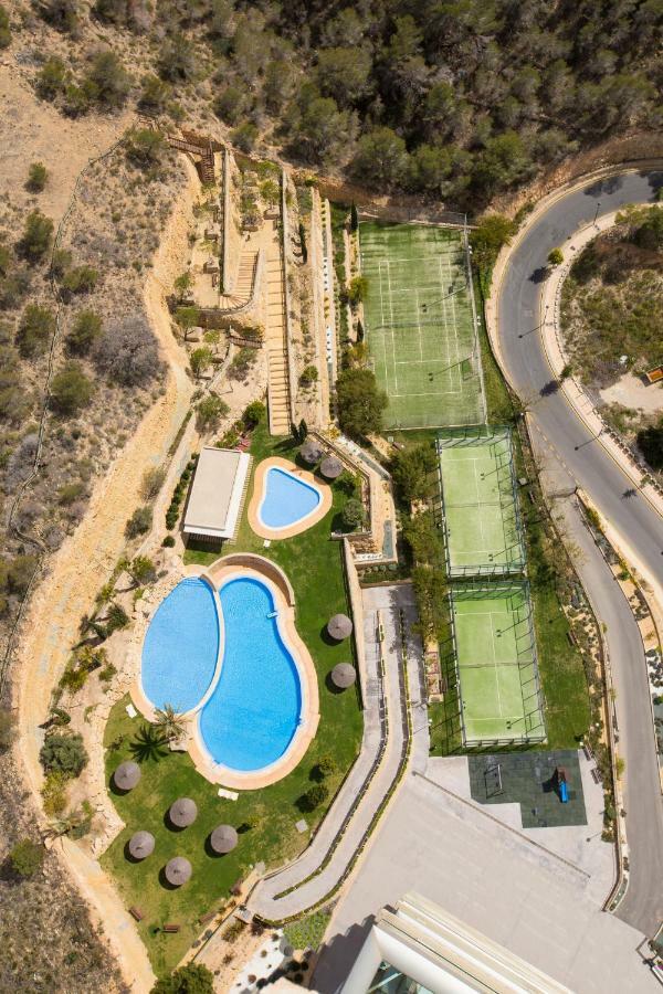 Highrise Apartment With Private Terrace & Sea Views - 34Th Floor Benidorm Bagian luar foto